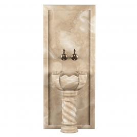 Арка мраморная Talc для хамама АМ180