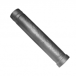 Чугунный дымоход 115/740 для печей Атмосфера, серый