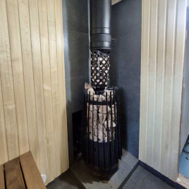 Дровяная банная печь GrillD Cometa Vega 240 Long