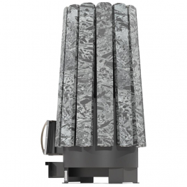Дровяная банная печь GrillD Cometa Vega 240 Short Stone Pro (Серпентинит)