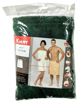 Килт для бани бутылочный XXL