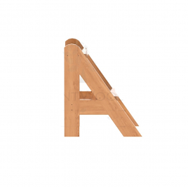 Лесенка для купели Bentwood, 2 ступени, дуб