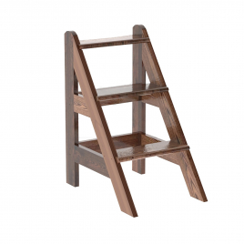 Лесенка для купели Bentwood, 3 ступени, лиственница натуральная