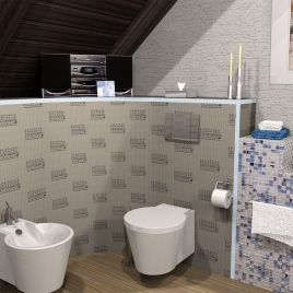 Панель Lux Elements ELEMENT-SL 30, 600&times;2500&times;30 мм, надрезы по длине