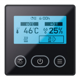 Пульт управления Fasel familyline FNT 3400 DESIGN (сауна + баня + инфра)