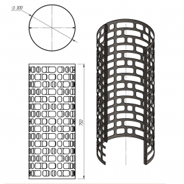 Сетка для камней Эверест Steam Master &Oslash; 300