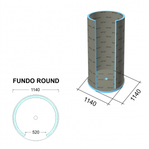 Душевая кабина Ruspanel Fundo Round